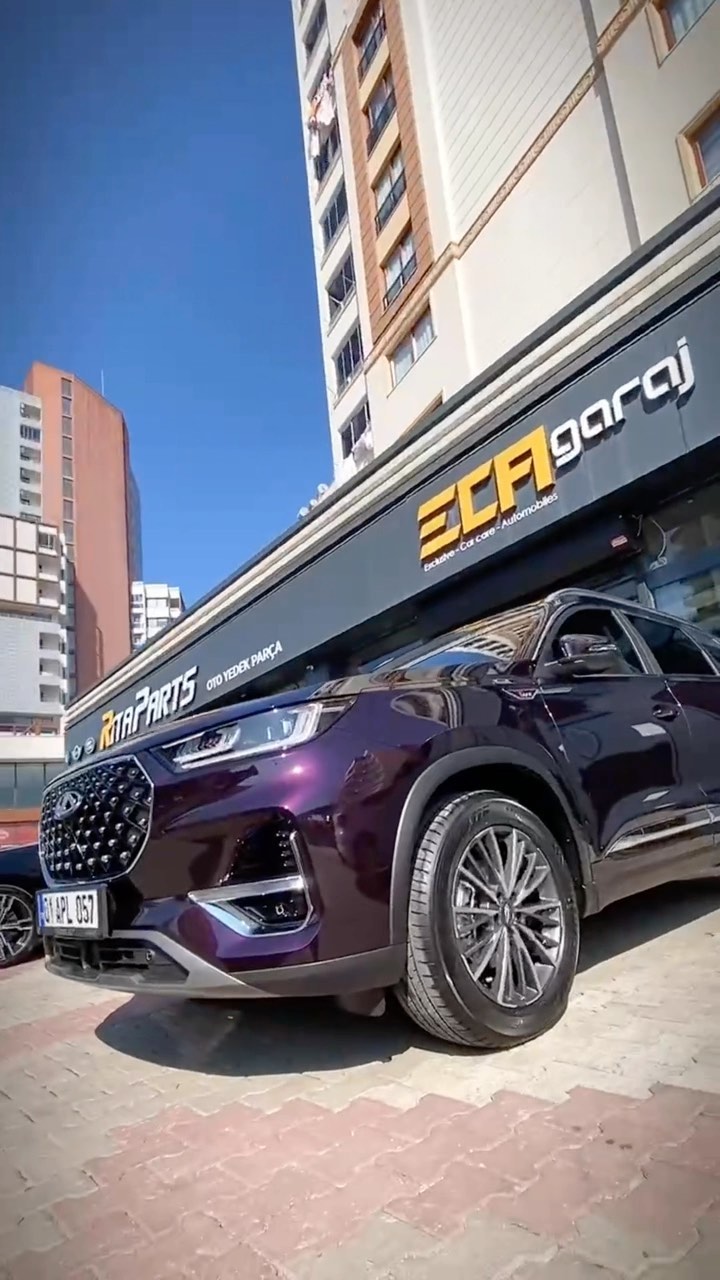 Yeni konuğumuz CHERY TIGGO8 PRO Serisi yapılan işlemler: *5 YIL Garantili STEK DYNOlite PPF Kaplama✨ *LLumar Cam filmi ATR Serisi☀️ @llumarcamfilmi @stekturkiye #cherytiggo8#cherytiggo#cherry#cherries#chery#detailing#detailingworld#turkey#mersin
