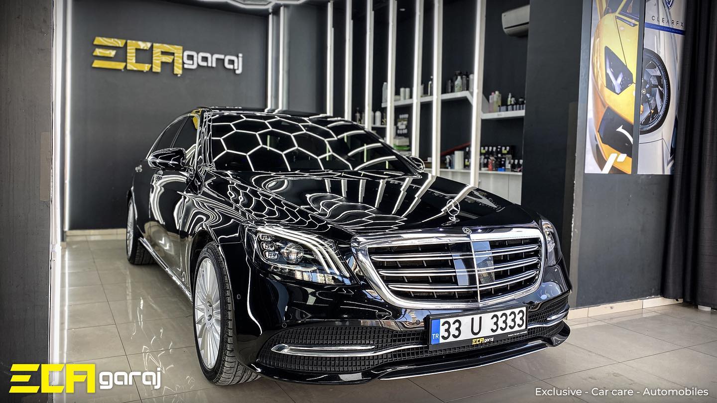 Mut ilçemizden konuğumuz 2018 Mercedes-Benz S400d 4MATIC L ClearFX seramik kaplama ile kuş pisliklerine, kılcal çiziklere ve güneşin zararlı ışınlarına karşı önlem aldık. Antibakteriyel iç detaylı temizliğini ve jantlarına seramik kaplama uyguladığımız aracı güzel günlerde kullanmasını dileriz. @restorfx En iyisini isteyenlerin adresi 🔥 #ecagaraj#carcare#mercedes#mercedesbenz#mercedes4matic#mercedess500#mercedesamg#mercedesbenzcyprusfamily#mercedesclub#mercedes_amg#mercedeslovers#mercedeslove#mercedesgram#stek#|lumar#restorf×#turkey#fp#mercedes @hikmetkucuk