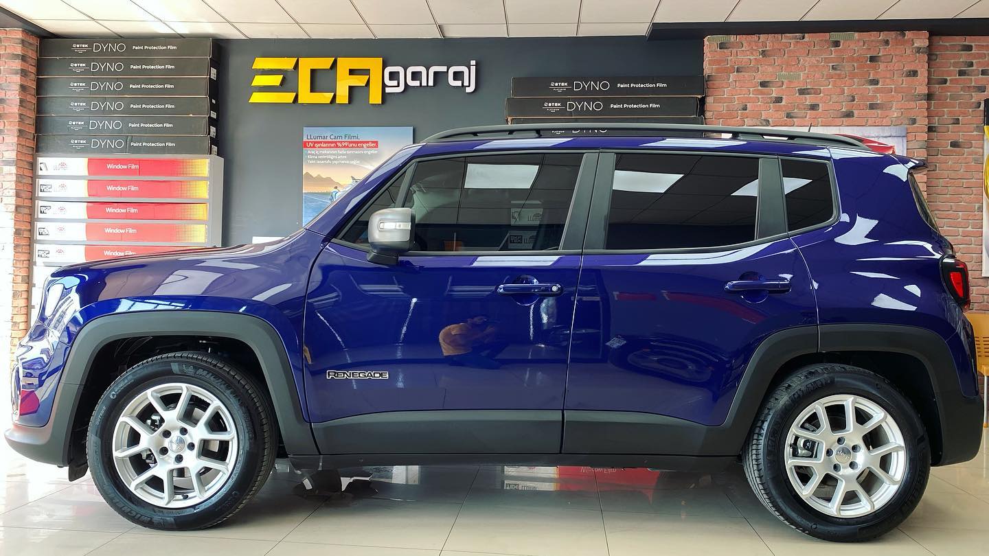 Jeep RENEGADE aracımızı SunTek PRO 15 serisi cam filmi ile güneş ışınlarına karşı tam koruma ve üstün görüş kalitesiyle buluşturduk ✨ En iyisini isteyenlerin adresi ECA GARAJ🔥 #exclusive #car #carcare #auto #automotive #automobile #eca #garaj #garage #llumar #llumaruygulama #llumarwindowfilm #llumarcamfilmi #restoration #restorfx#clearfx #stek #stektürkiye #detailing #detailingturkey #detailingworld #seramik #çizikonarım #seramikkaplama #boyakoruma#jeep #jeepturkiye #mersin#mezitli#turkey