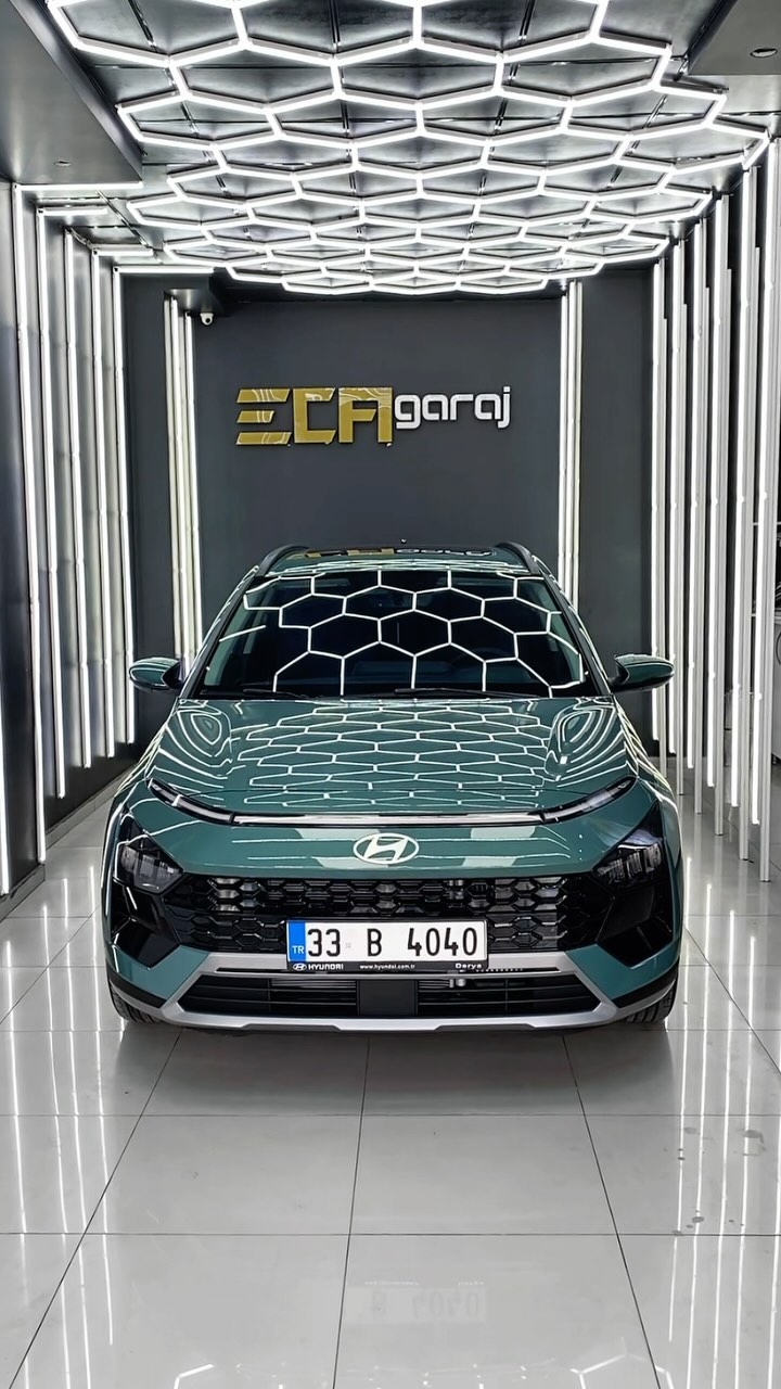 Hyundai Bayon 💚✨ •ClearFX 10H Graphene Seramik kaplama 💎 •LLumar Cam filmi ATR Serisi☀️ •Ön sürüş camı LLumar AIR 80 Serisi _______________________ #llumar#clearfx#carcare#exclusive#ecagaraj#detailing#detailingworld#stek#cardetailing#hyundai#hyundaibayon#bayon#hyundaiclub#hyundain#hyundaicreta#hyundaiturkiye