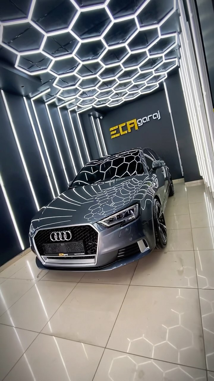 Audi A3 Konuğumuz ✨ Yapılani işlemler: *ClearFX 10H Graphene Seramik Kaplama💎 *LLumar Cam filmi (ATR Serisi)☀️ *STEK DYNOlite PPF Kaplama🛡️ @musayaman42 #audi#audia3#audisport#audigramm#audia4#audirs#audiclub#audilove#auditurkiye#PPF#Stek#literatura#llumar#camfilmi#clearfx#ecagaraj#carcar#detailing#detailingworld#detailingturkey